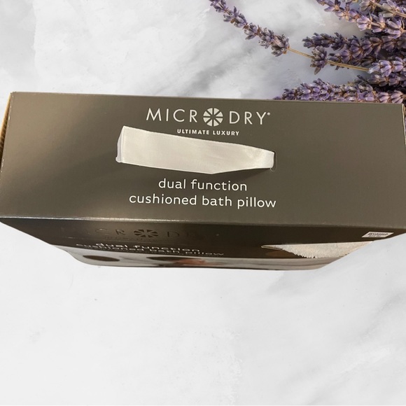 Micro Dry Ultimate Luxury Dual Function Cushioned Bath Pillow - Picture 5 of 7